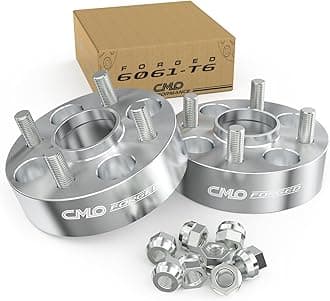 Customadeonly 2 Pieces 1.5" 38mm Wheel Spacers Bolt Pattern 4x108 to 4x108 Hub Centric with Hub Lip Center Bore 63.4mm Thread Pitch 12x1.5 Compatible for Contour Escort Focus Fusion Cougar with 4 Lug