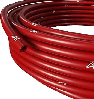 ap automotive Silicone Vacuum Hose 5mm X 4m Red