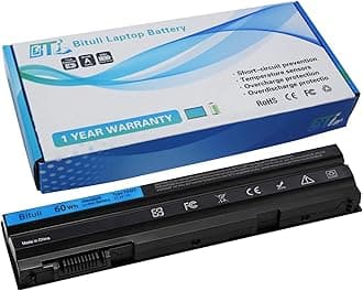 T54FJ M5Y0X 8858X Laptop Battery for Dell Latitude E6420 E6520 E6530 E5420 E5520 E5430 E5530 Inspiron 17r-7720 17r-se-7720 17r-5720 15r-5520 15r-7520 P/N: T54F3 P8TC7 P9TJ0 R48V X57F1 60Wh
