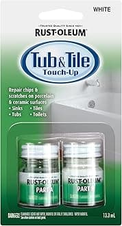 244166 Tub And Tile 2-Part Touch Up Paint, White