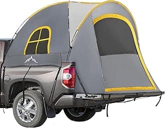 GoHimal Pickup Truck Tent, Waterproof PU2000mm Double Layer for FT Truck Bed, Portable Bed Tent for Camping