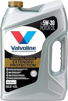 ValvolineExtended Protection Full Synthetic Motor Oil SAE 5W-30 5 Quart