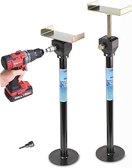 LIBRA Set of 2 Heavy Duty Quick-Lift RV Slide Out Stabilizer Jacks 5000lbs Adjust 16"-28"
