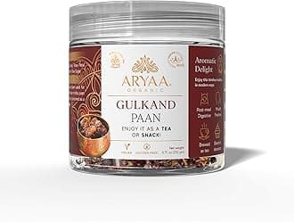 Gulkand Paan l 8.75oz (250g)| Herbal Tea & Digestive Snack | | Shredded l 100% Natural, Vegan, Gluten-Friendly | Sound-Infused, Non-GMO | Authentic Indian Delight | Perfect for Sipping or Snacking