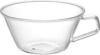KINTO CAST 8437 Tea Cup, 6.8 fl oz (220 ml), Heat-resistant Glass, Tea, Microwave and Dishwasher Safe