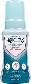 Hibiclens – Antimicrobial and Antiseptic Soap and Skin Cleanser – 8 oz with Foaming Pump – for Home and Hospital – 4% CHG