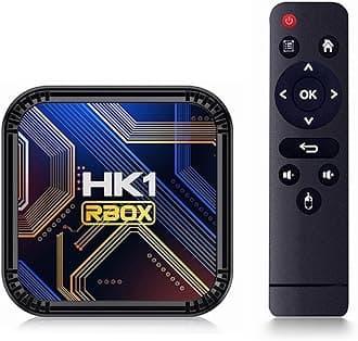 Android Box, Android 13.0 TV Box with 3D 8K 4GB RAM 64GB ROM RK3528 Quad-Core ARM Cortex A53 Mali-450, Builtin 2.4GHz/5.0GHz Dual WiFi Bluetooth 4.0, Support H.265 Ultra HD/HDMI 2.0/USB 3.0 Smart Box