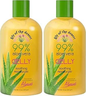 Aloe Vera Gelly - 12 OZ (Pack of 2)