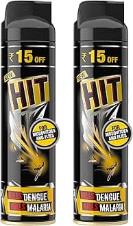 Flying Insect Killer - Mosquito & Fly Killer Spray (200ml) | Instant Kill | Protection from Dengue & Malaria (Pack of 2)