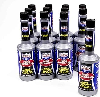 Lucas Oil 10823-12 Power Steering Fluid, 12 oz., (Case of 12)
