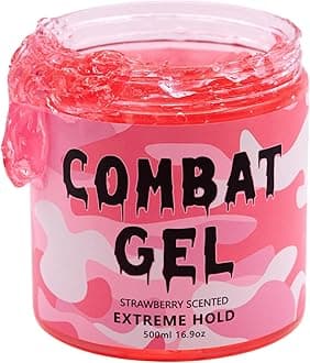 Combat Gel | Extreme Hold Hair Gel | Alcohol Free Hair Gel | 500ML