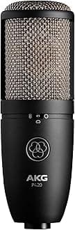 P420 High-Performance Dual Capsule True Condenser XLR Microphone, Black