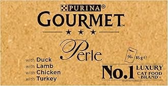 GOURMET Perle Chef's Collection Mini Fillets in Gravy Wet Cat Food 96x85g