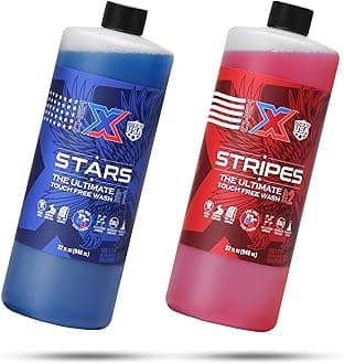 Chem-X: Stars and Stripes Ultimate Touch Free Foaming Vehicle Wash 32 Ounce