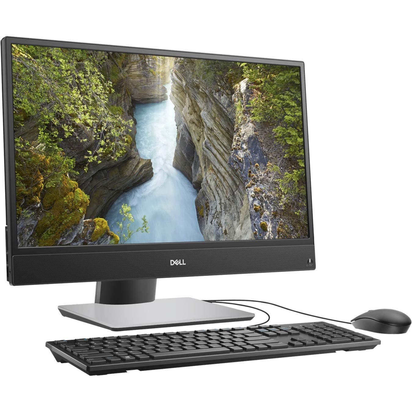 Dell OptiPlex 5270 All-in-One Computer - Intel Core i5-9500 - 4GB RAM - 500GB HDD - 21.5" Display - Windows 10 Pro - Desktop