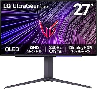 27GS95QE-B PC monitor 67.3 cm [26.5] 2560 x 1440 pixels Quad HD OLED Black (OLED 27IN 2560 X 1440 0.03MS - 16:09 1500000:1 HDMI 2.1 X2)