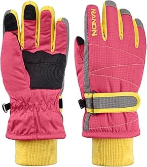TRIWONDER Kids Ski Snow Gloves Water-Resistance Windproof Winter Cold Weather Gloves for Boys Girls Warm Thermal Snowboard Mittens