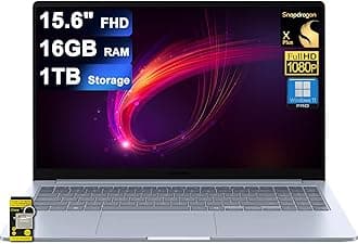 SamsungGalaxy Book 4 Edge Laptop 15.6" FHD Snapdragon X Plus 8-core X1P-42-100 (Up to 45 Tops) 16GB RAM 1TB Storage for Creator Designer Business Professional Win11Pro ICP Hub/AI Copilot+ PC