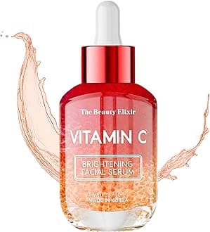 Vitamin C Serum For Face - Dermatologist Tested - Anti-Aging & Dark Spot Remover - Brightening, Clean Beauty, Cruelty-Free, Korean Skin Care for Glass Skin - All Skin Types - 1.69oz