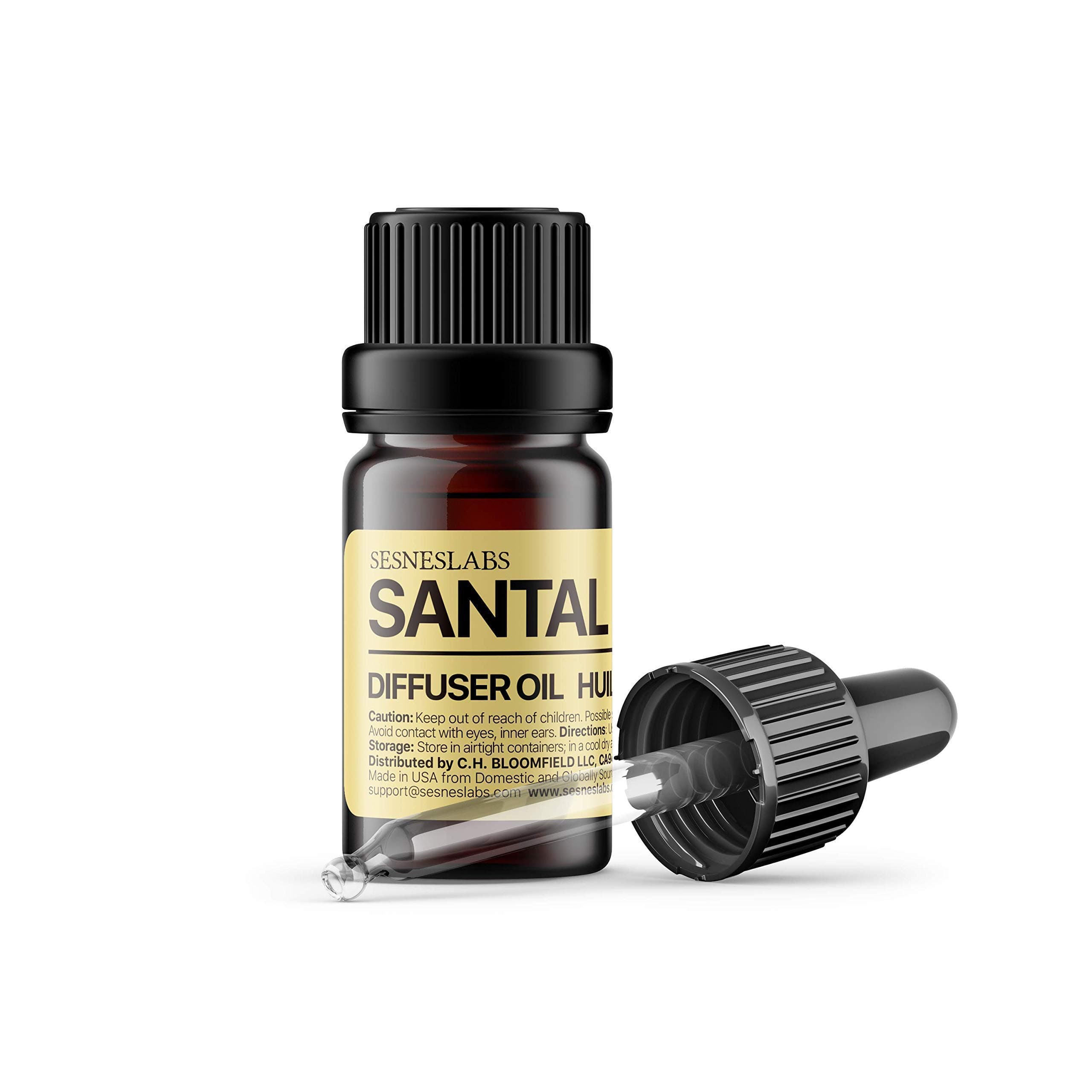Santal Diffuser Oil, 0.33oz/10ml