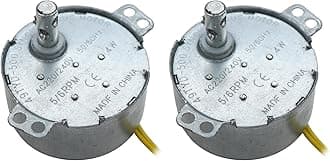 (Pack of 2) AC Swing Motor Gearedmotor for Air Cooler Synchronous Motor 220-240V