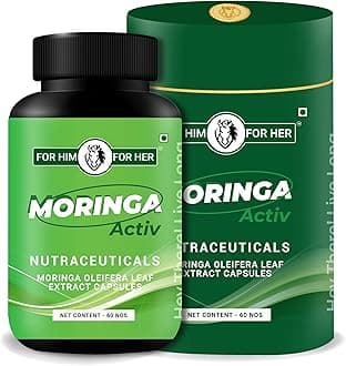 - Moringa Activ – Premium Moringa Oleifera Extract Capsules – Moringa Capsules for Immunity, Digestion and Energy – Rich in Essential Nutrients – 60 Veg Capsules