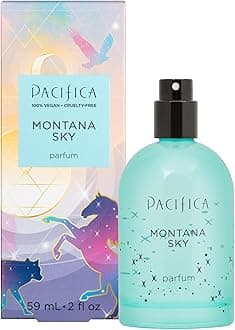 Pacifica Montana Sky Spray Perfume – Clean Vegan Fragrance for Women with Cedarwood & Sage – Grounding Earthy Woodsy Scent w/Cedarwood, Black Pepper, Sage, Cruelty-Free & Long-Lasting, 2 fl oz