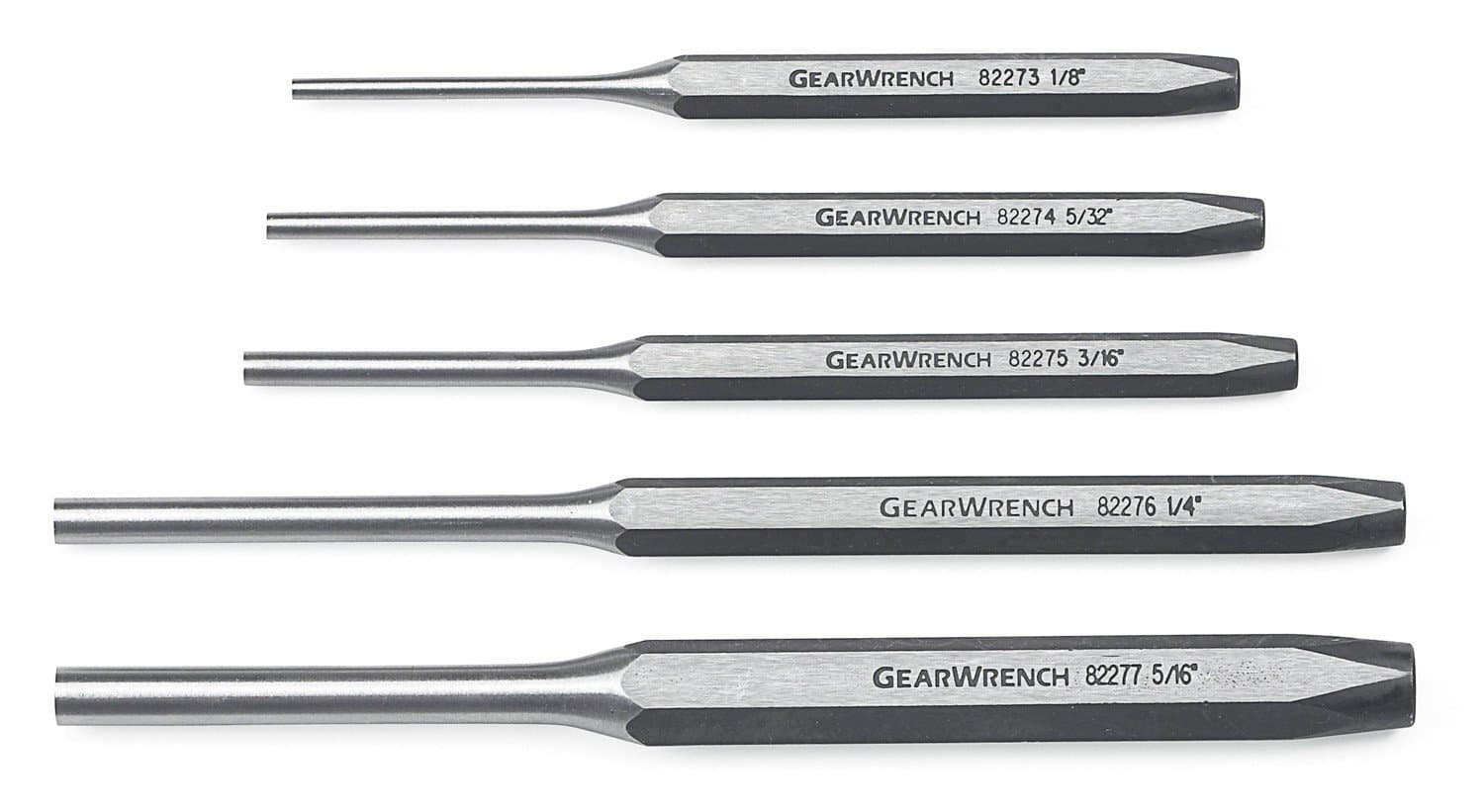GEARWRENCH 5 Pc. Pin Punch Set - 82309