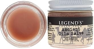 Legend's Creek Farm Herbal Salve - Healing Ointment with Frankincense, Myrrh, & Copaiba - Natural Balm for Skin Irritations & Body Aches - 1oz. Healing Balm Handmade in USA (Ancient Oils S.)