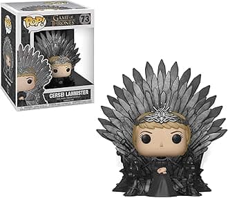 Funko POP! Deluxe: Game 0: Cersei Lannister Sitting on Iron Throne Collectible Figure - Game of Thrones - Collectible Vinyl Figure - Gift Idea - Official Merchandise - for Kids & Adults - TV Fans