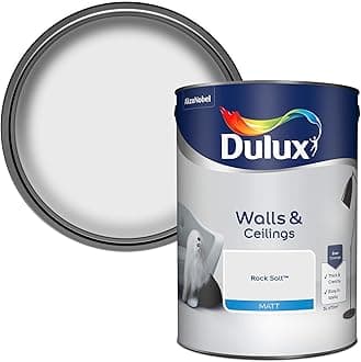 5293111 Walls & Ceilings Matt Emulsion Paint, Rock Salt, 5 Litre