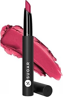 Matte Attack Lipstick for Women | Transferproof & Smudgeproof | Lasts upto 12hrs | Enriched With Jojoba Oil | 2gm - Bold Play