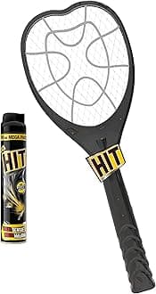 HIT Anti Mosquito Racquet Rechargeable Insect Killer Bat, Black & Crawling Insect Killer, 700ml & Flying Insect Killer - Mosquito & Fly Killer Spray | Protection from Dengue & Malaria, 700ml