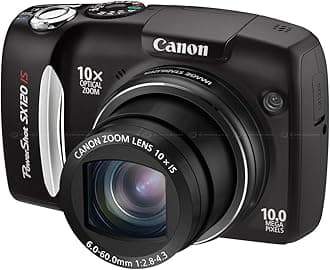 PowerShot SX120IS 10MP Digital Camera with 10x Optical Images Stabilized Zoom and 3-inch LCD