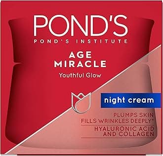 Ponds Age Miracle Night Cream, Anti Wrinkle Cream & Night moisturizer, Perfect Night Cream for Face, 50 ML