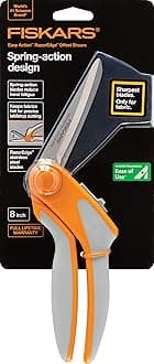 Fiskars RazorEdge Easy Action Fabric Shears for Tabletop Cutting , Stainless-steel , 8 inch , 190850