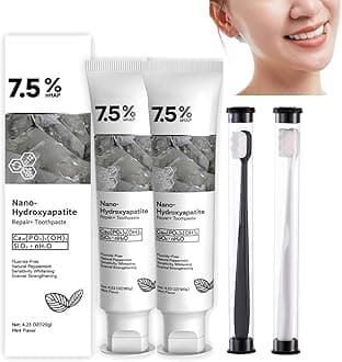 Geelike Hydroxyapatite Toothpaste, Geelike Nano Hydroxyapatite Toothpaste, Geelike 7.5Toothpaste, Fluoride Free HydroxyapatiteToothpaste, Repairing Breath Freshening Whitening (2)