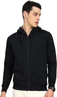 Alan Jones Clothing Men's Cotton Hooded Sweatshirt