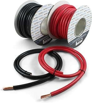Automotive Hi-Flex 170 Amp 25mm² 4 AWG Battery/Starter/Inverter/Welding PVC Cable Wire (Red, 3 Metre)