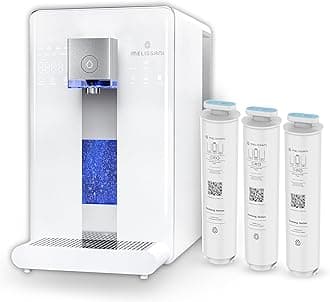 M1 Reverse Osmosis Countertop Water Purifier, Removes 99% of PFAS, Lead and Other Chemicals, Professional Grade 5-Stage RO Filtration for Tap Water, 3-second Hot or Cool, No Installation