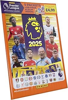 Premier League 2025 Official Sticker Collection - Starter Pack