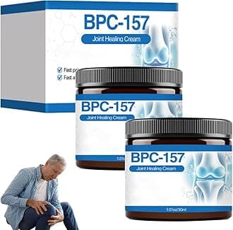 BPC-157 Joint Cream, 2025 New Joint Relief Ointment, Natural Ingredients, Fast Absorbing, Suitable for Back, Neck, Hands, Knees (2PCS)