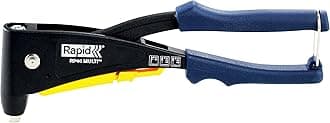 RP40 Multipurpose Hand Riveter with Multi Nozzle, for 3.2 and 4.0 Stainless Steel Rivets and 3.2, 4.0 and 4.8 Aluminium Rivets, 5001125