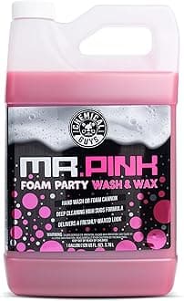 Chemical Guys CWS221 Mr. Pink Foam Party Wash & Wax (Works with Foam Cannons, Foam Guns or Bucket Washes) Safe for Cars, Trucks, SUVS, Motorcycles, RVs & More, (128 fl oz) Tangerine Scent