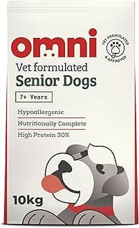 Hypoallergenic Dog Food for Senior Dogs 10kg - Protein-Rich Dry Kibble, Made in the UK with Natural Ingredients, Backed by Vets, Supported By Science, Dragons’ Den Winners