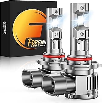- Fahren 2026 New-Gen 9012 HIR2 LED Bulbs, 90000LM 1200% Ultra-Bright, 1:1 Size HIR2 Fog Light Bulb, 6500K Cool IP68 Waterproof, 70000Hrs Lifespan 99.5% Compatible, Back Up Light Assemblies Pack of 2