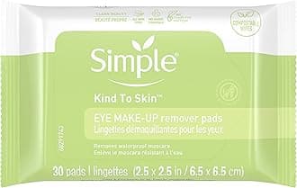 Simple Eye Makeup Remover Pads, 30 ct