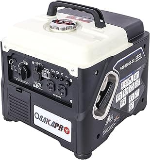 Portable Inverter Generator, 1200W Ultra-Quiet Gas Engine, Epa Compliant, Eco-Mode Feature, Ultra Lightweight For Backup Home Use & Camping