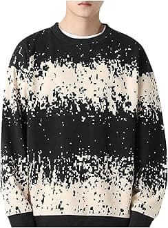 Men Sweater Crew Neck Long Sleeve Sweaters Casual Pullover Sweater Cable Knit Pullover Plus Size Warm Winter Outwear