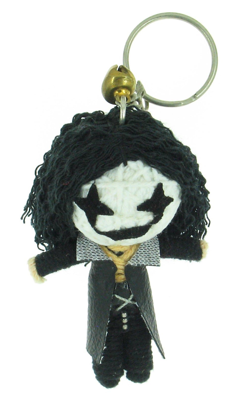 Voodoo String Eric Draven The Crow Doll Keyring Keychain Red